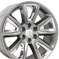 CV73 22x9 Hyper Black with Chrome Insert WHEELS