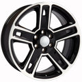 CV74 22x9 Black Machined WHEELS
