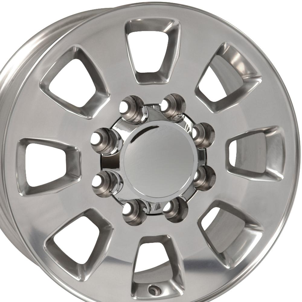 CV75 18x8 Polished WHEELS