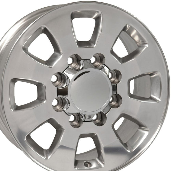 CV75 18x8 Polished WHEELS