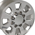 CV75 18x8 Polished WHEELS