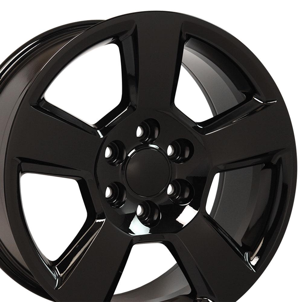 20" Replica CV76 fits Chevrolet Tahoe Black