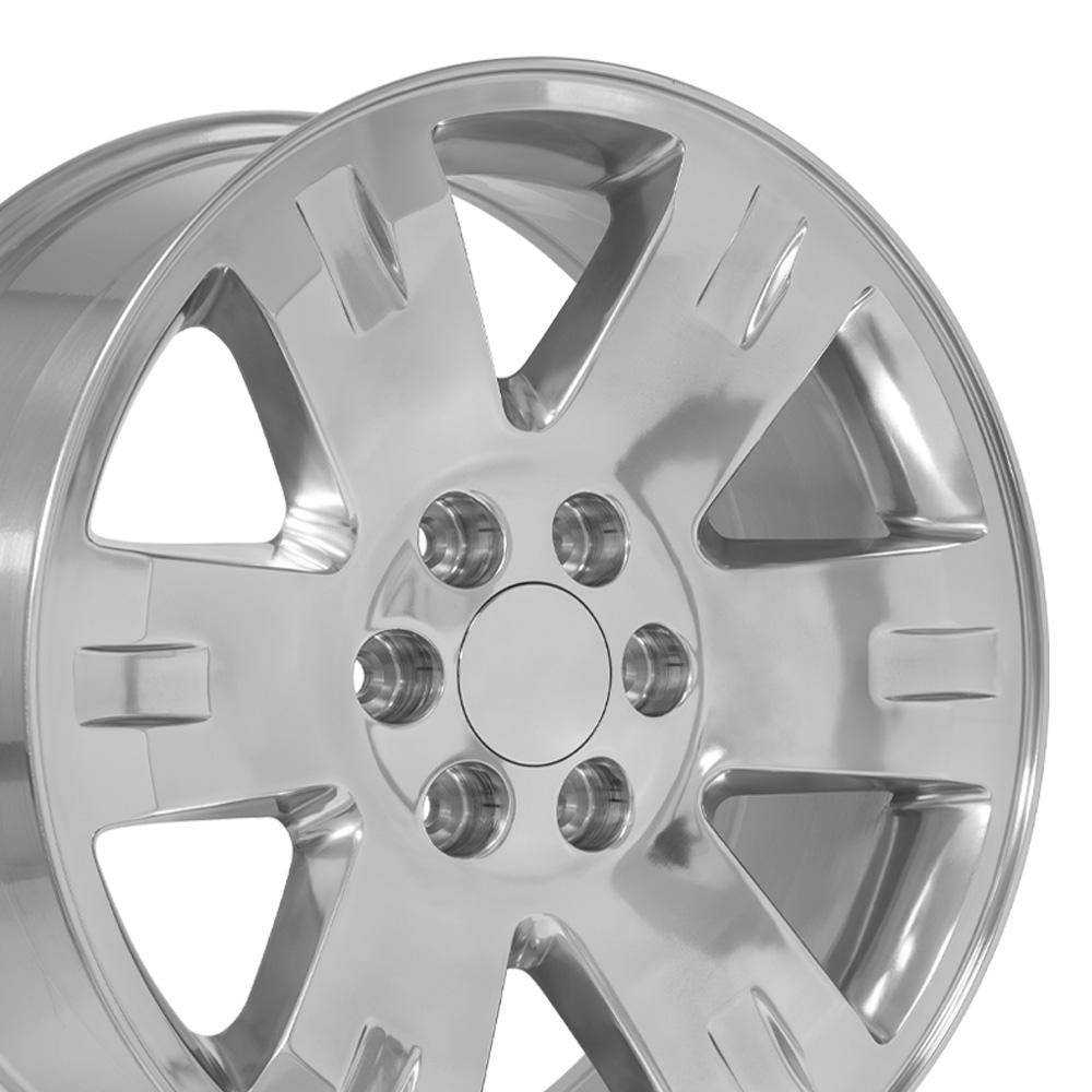 CV81 20x8.5 Polished WHEELS