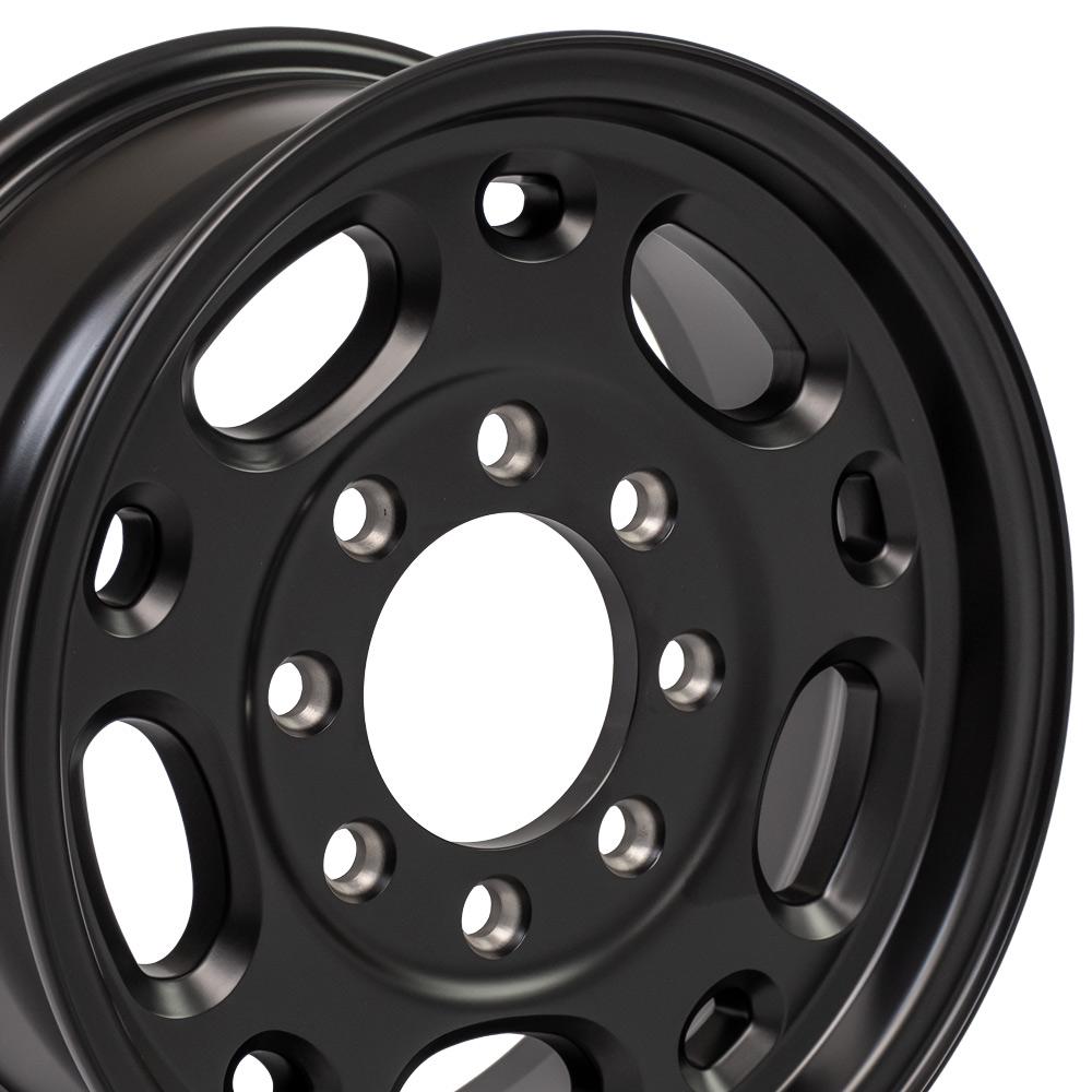 16" Replica CV82 fits Chevrolet 8 Lug Suburban Black