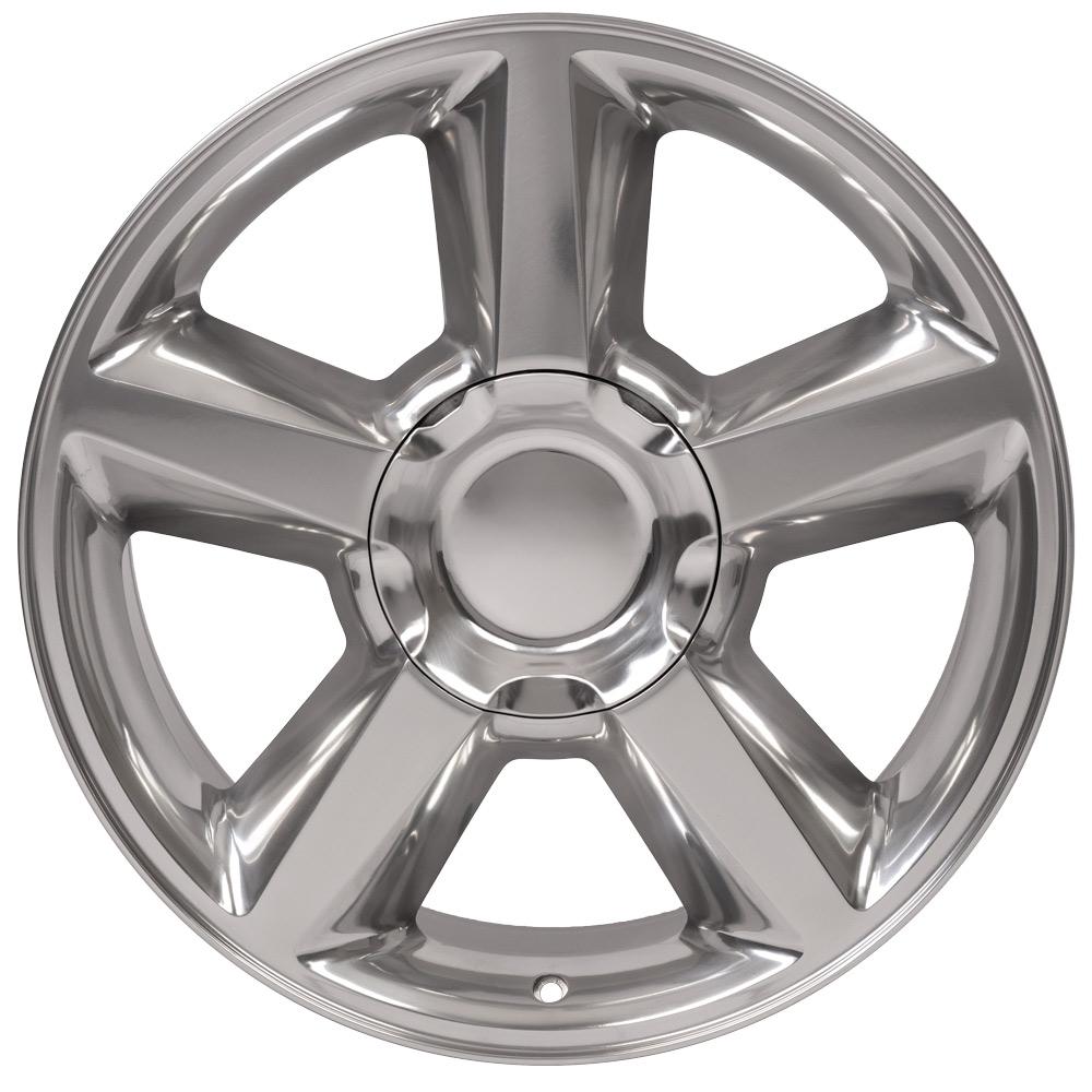 CV83 20x8.5 Polished WHEELS