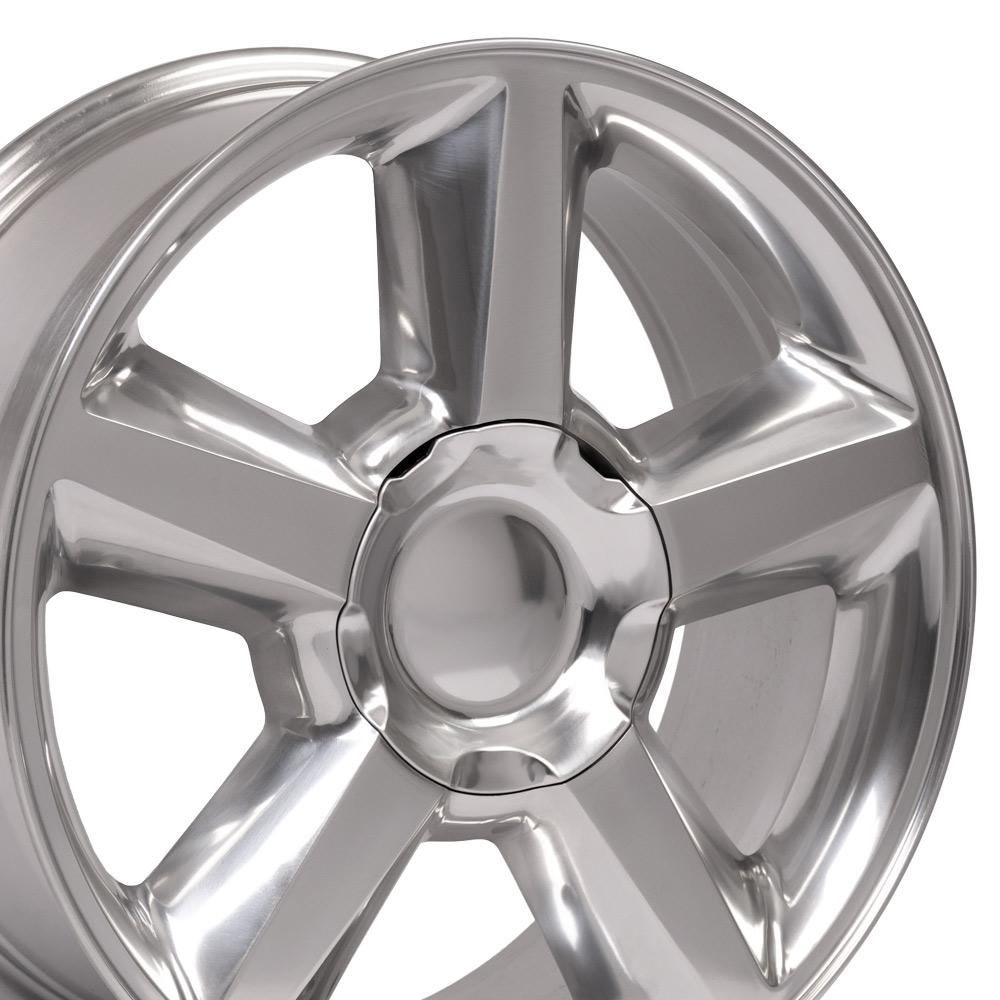 CV83 20x8.5 Polished WHEELS