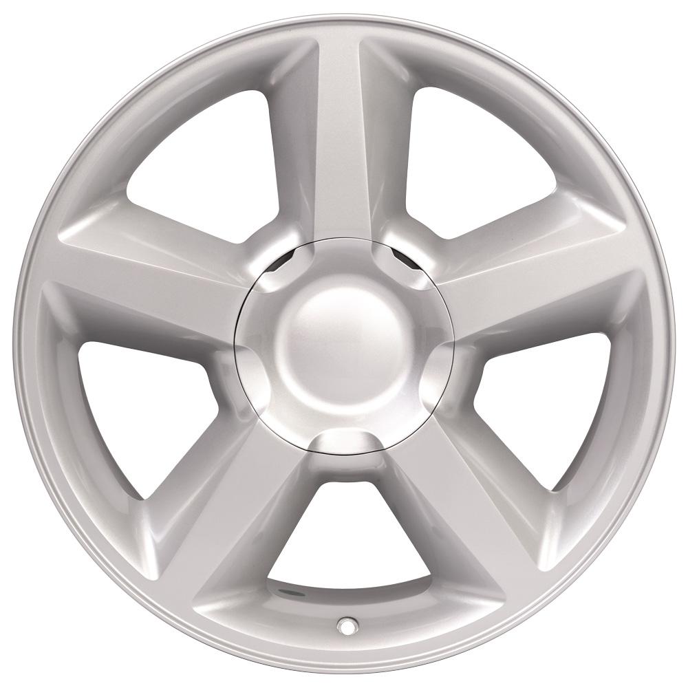 20" Replica CV83 fits Chevrolet Tahoe Silver