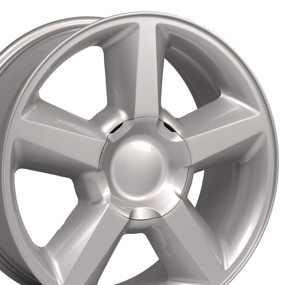 20" Replica CV83 fits Chevrolet Tahoe Silver