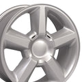 20" Replica CV83 fits Chevrolet Tahoe Silver