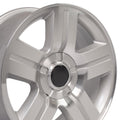 20" Replica CV84 fits Chevrolet Silverado Silver