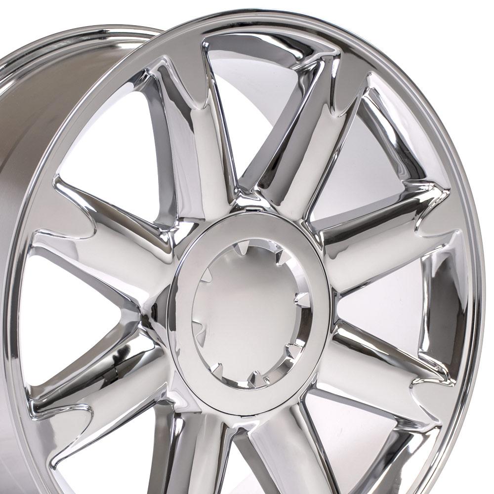 CV85 20x8.5 Chrome WHEELS