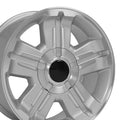 CV88 18x8 Silver Machined WHEELS
