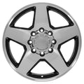 20" Replica CV91A fits 8 Lug Chevrolet Machined