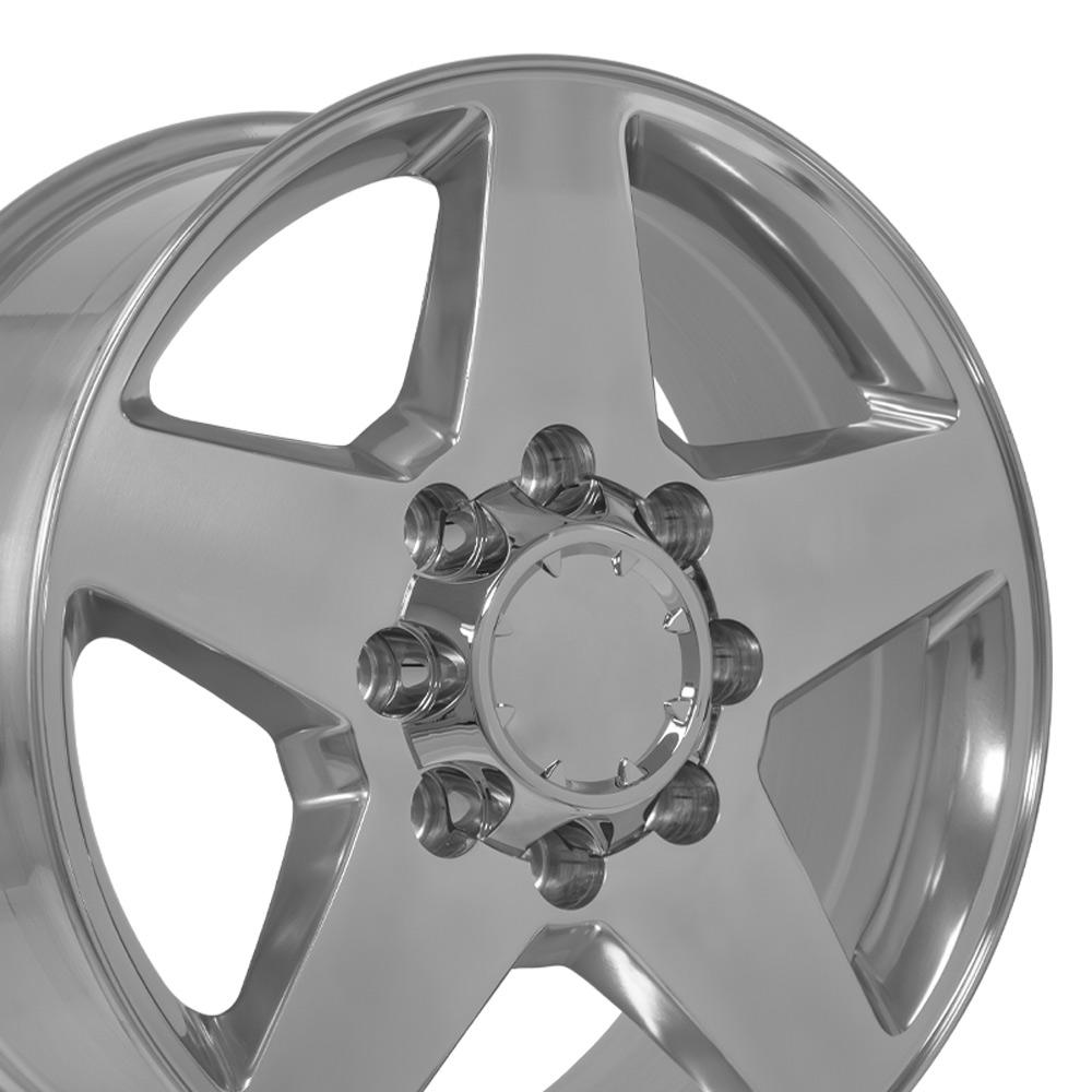 20" Replica CV91A fits 8 Lug Chevrolet Polished