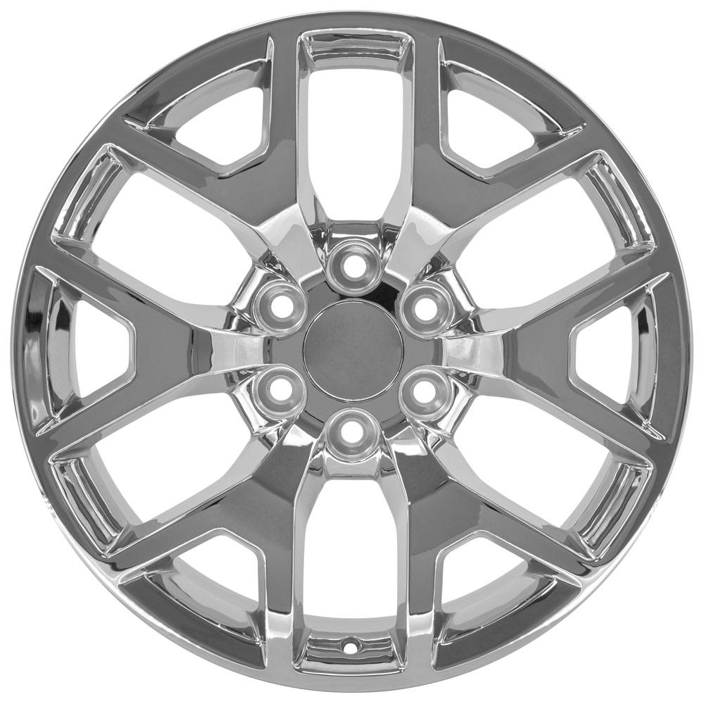 22" Replica CV92 fits GMC Sierra Chrome