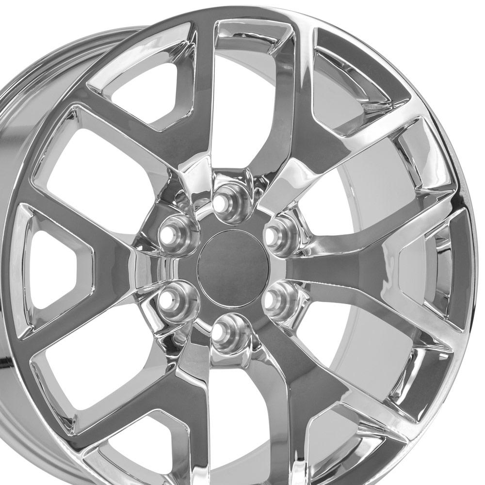 22" Replica CV92 fits GMC Sierra Chrome
