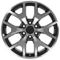 22" Replica CV92 fits GMC Sierra Machined