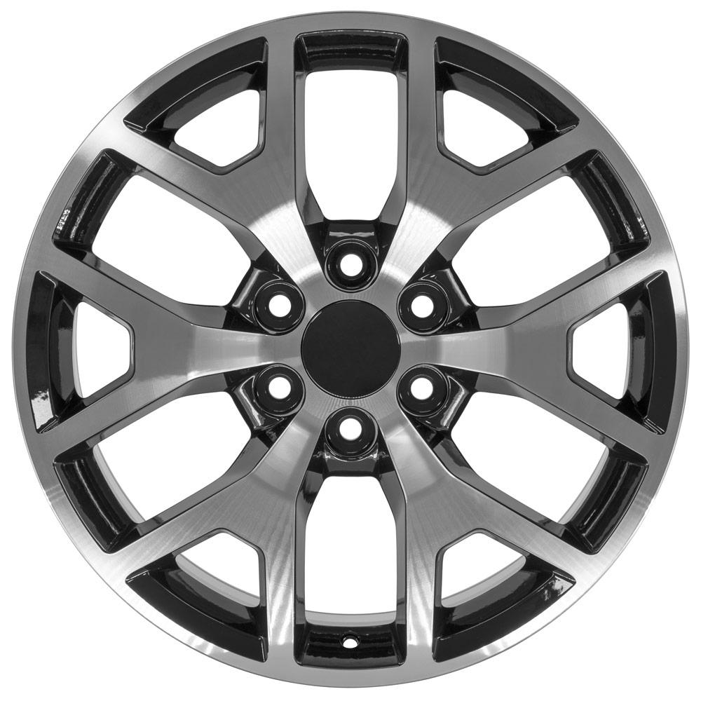 22" Replica CV92 fits GMC Sierra Machined