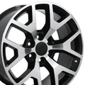 22" Replica CV92 fits GMC Sierra Machined