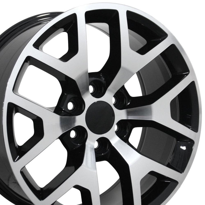 22" Replica CV92 fits GMC Sierra Machined