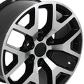 22" Replica CV92 fits GMC Sierra Machined
