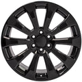 22" Replica CV95 fits Chevrolet Silverado Black
