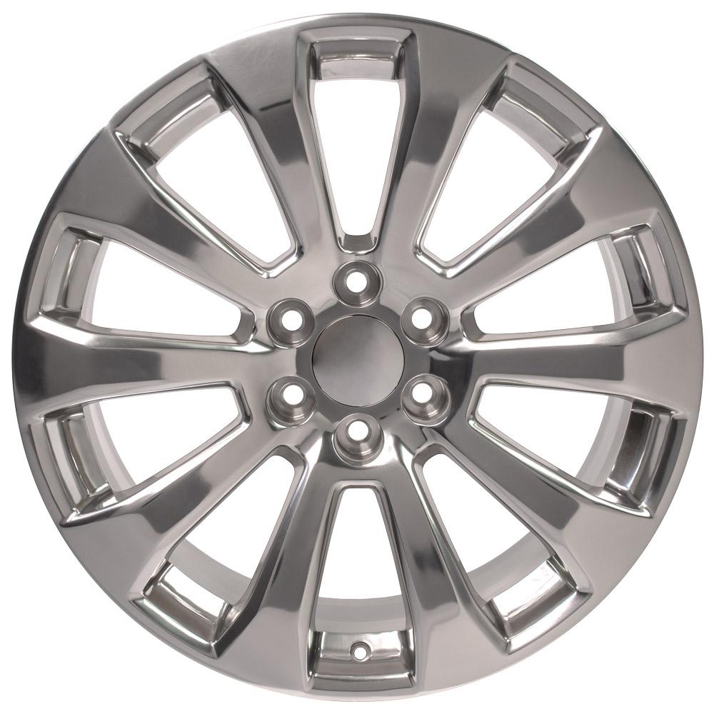22" Replica CV95 fits Chevrolet Silverado Polished