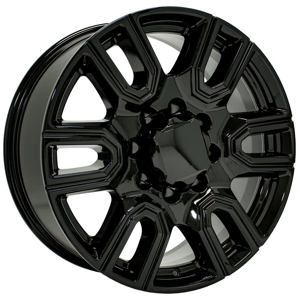 20" Replica CV96B fits GMC Sierra 2500/3500 Gloss Black