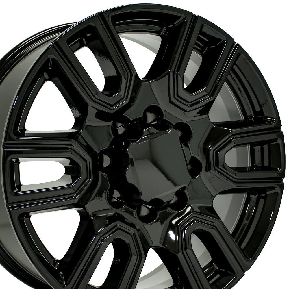 20" Replica CV96B fits GMC Sierra 2500/3500 Gloss Black