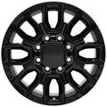 20" Replica CV97A fits GMC Sierra 2500/3500 Gloss Black