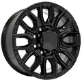 20" Replica CV97A fits GMC Sierra 2500/3500 Gloss Black