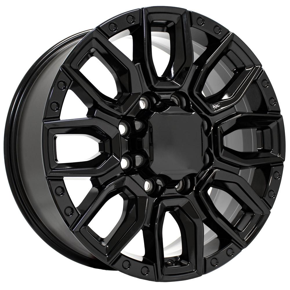 20" Replica CV97A fits GMC Sierra 2500/3500 Gloss Black