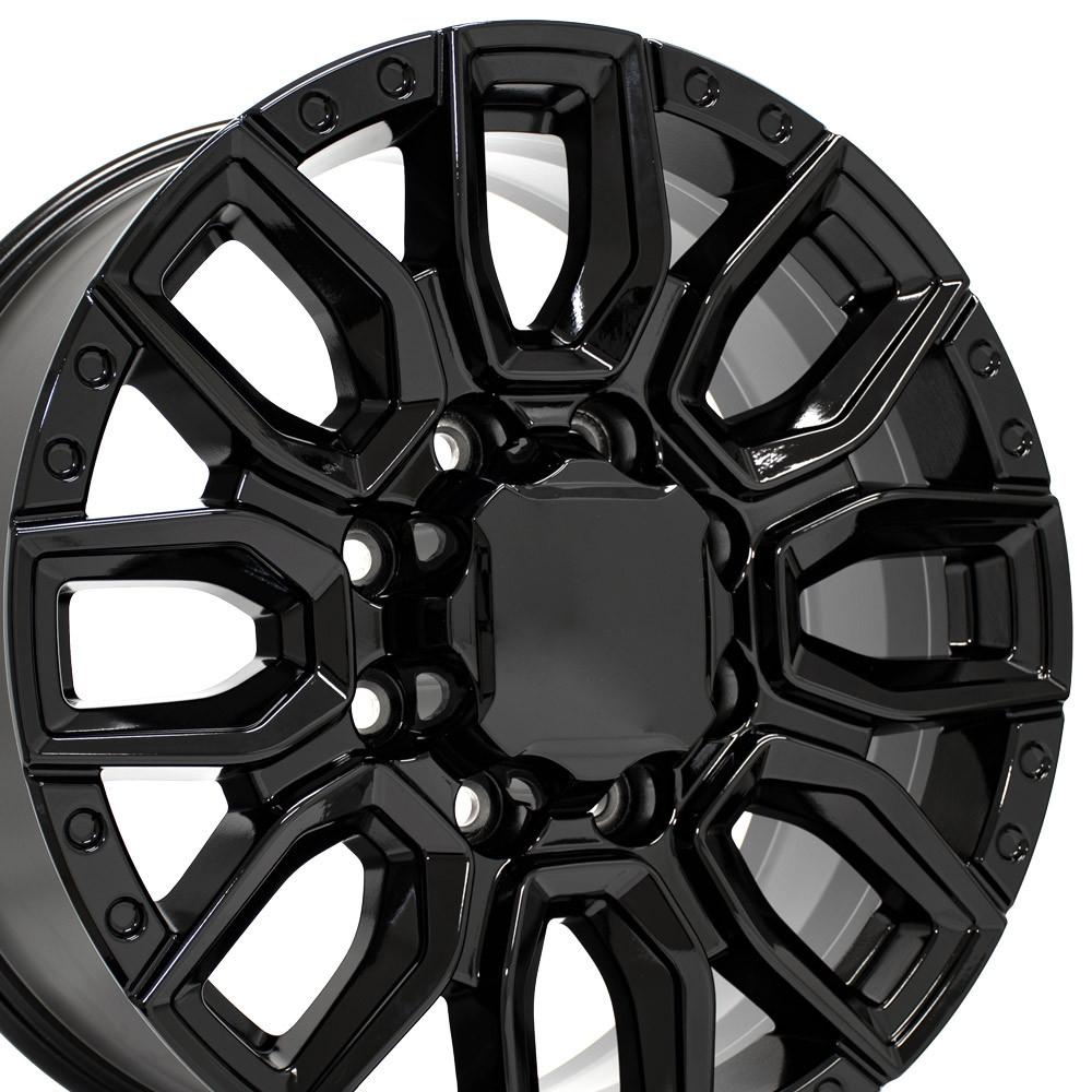 20" Replica CV97B fits GMC Sierra 2500/3500 Gloss Black