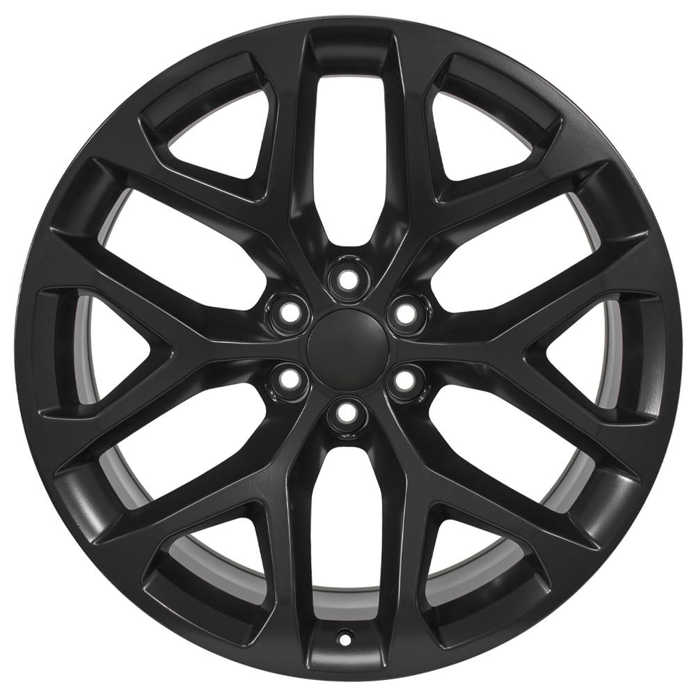 24" Replica CV98B fits Chevy Silverado Satin Black