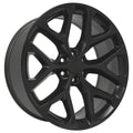 24" Replica CV98B fits Chevy Silverado Satin Black