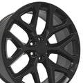 24" Replica CV98B fits Chevy Silverado Satin Black