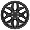 20" Replica CV98B fits Chevy Silverado Black