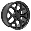 20" Replica CV98B fits Chevy Silverado Satin Black