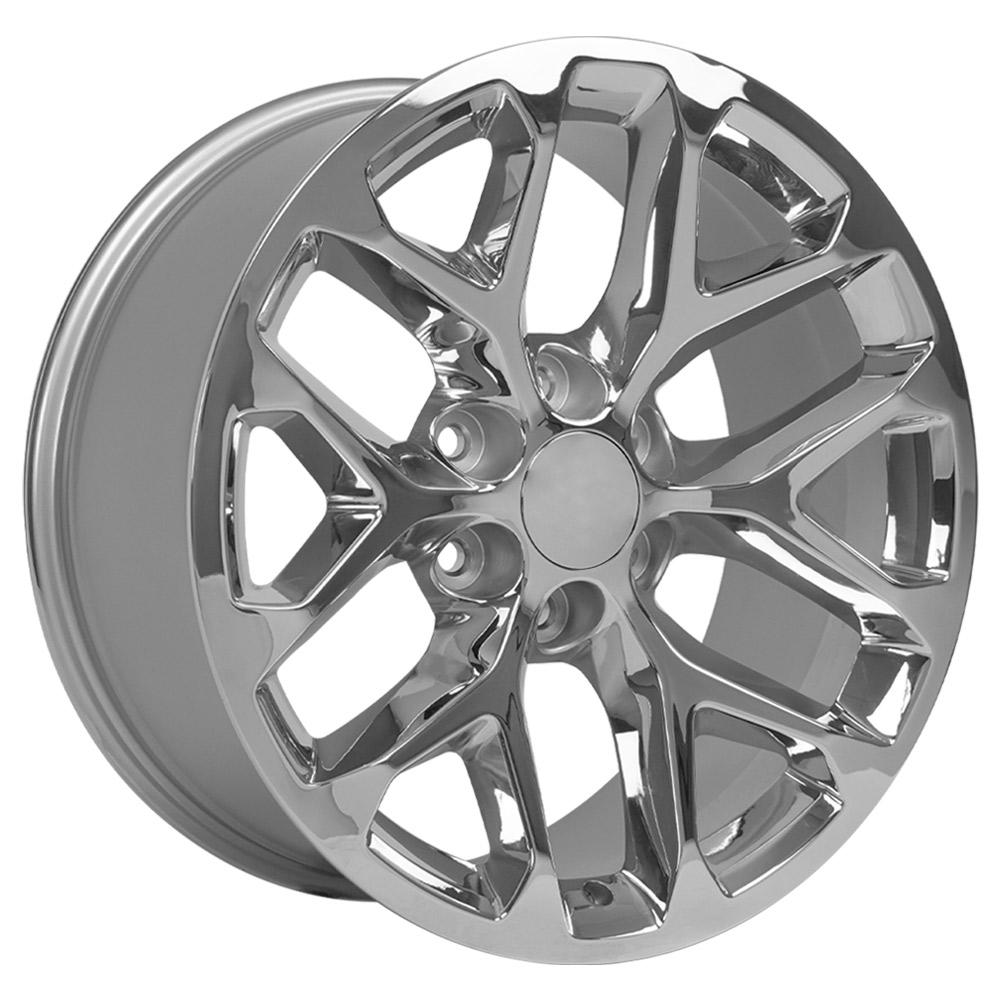20" Replica CV98B fits Chevy Silverado Chrome