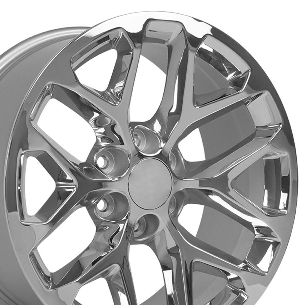 20" Replica CV98B fits Chevy Silverado Chrome
