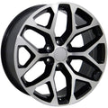 CV98 20x9 Black Machined WHEELS