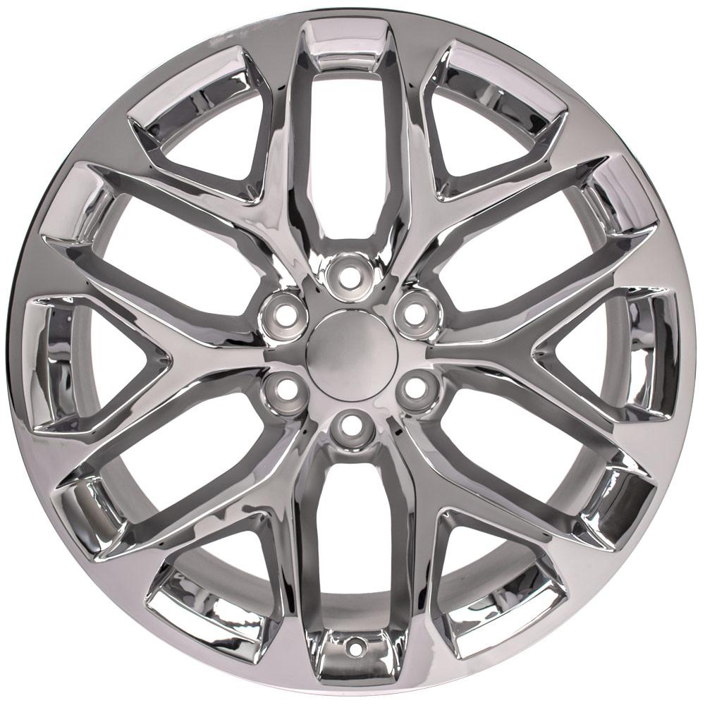 22" Replica Wheel fits Chevy Silverado - CV98B Chrome