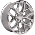22" Replica Wheel fits Chevy Silverado - CV98B Chrome