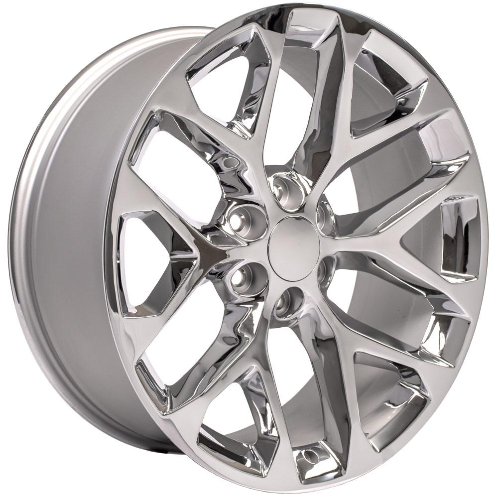22" Replica Wheel fits Chevy Silverado - CV98B Chrome
