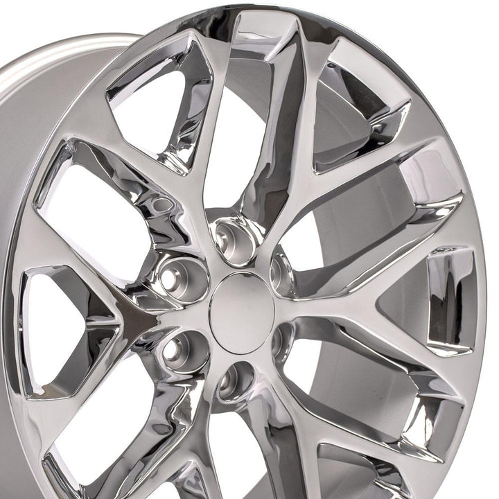 CV98 22x9 Chrome WHEELS