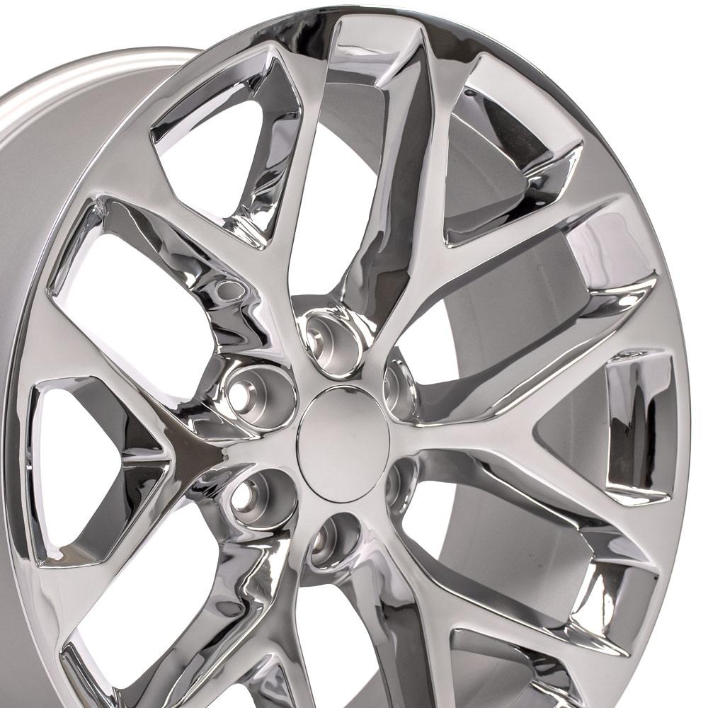 22" Replica Wheel fits Chevy Silverado - CV98B Chrome