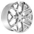 24" Replica CV98B fits Chevy Silverado Chrome