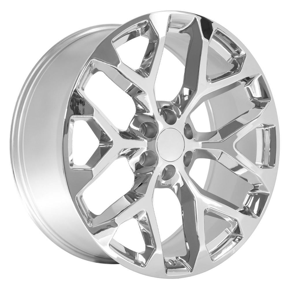24" Replica CV98B fits Chevy Silverado Chrome