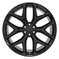 26" Replica Wheel fits Chevrolet Silverado 1500 - CV98B Black