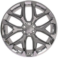 26" Replica CV98B fits Chevy Silverado Chrome